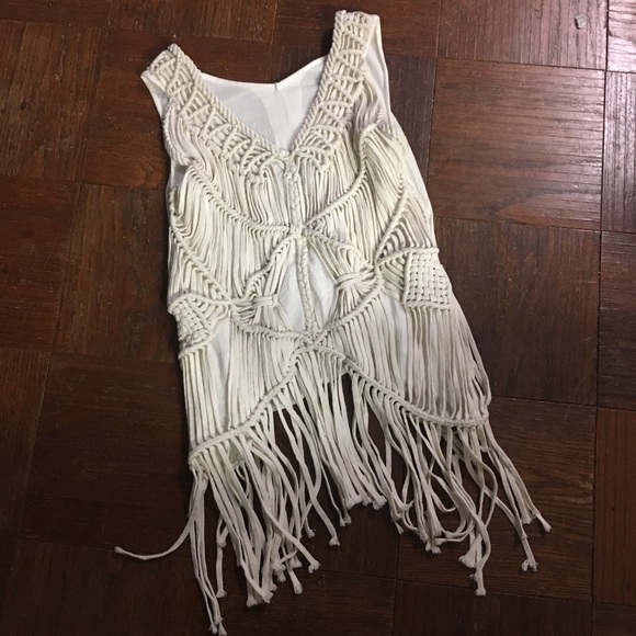 GREYLIN • Fringe Braid Tassel Tank Top - Picture 7 of 16
